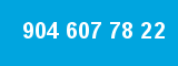 904 607 78 22 904 607 78 22